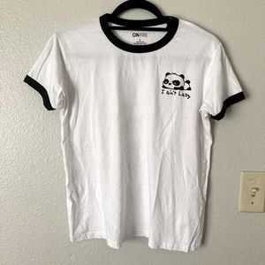 !NWOT!🐼I ain’t lazy panda bear shirt🐼